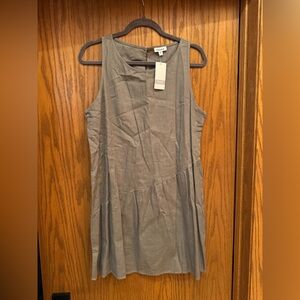 Taupe shift dress - never worn - women’s size L